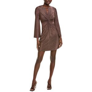 Taylor Womens  Mini Dress, Gold